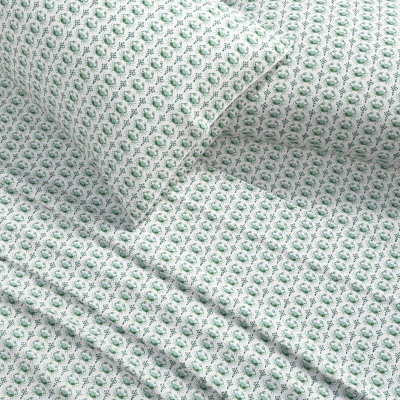 Patina Vie Maison Brushed Microfiber Charming Coastal Sheet Set
