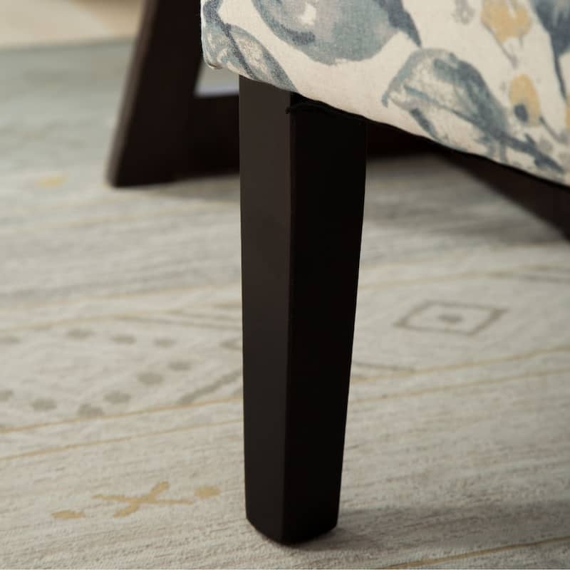 The Curated Nomad Pavilion Upholstered Armless Accent Slipper Chair