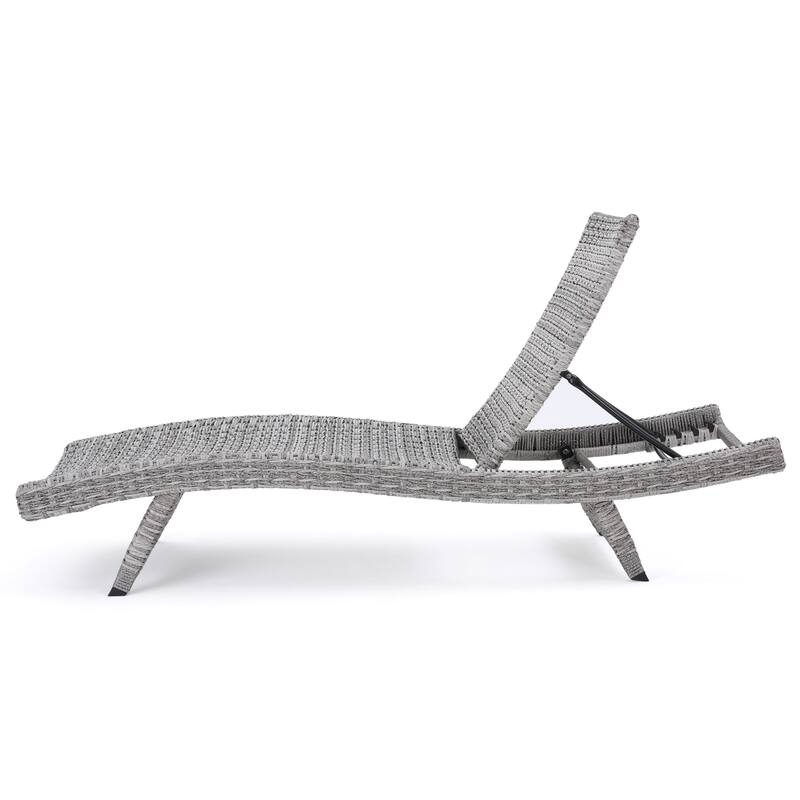 Crete Wicker Chaise Lounge