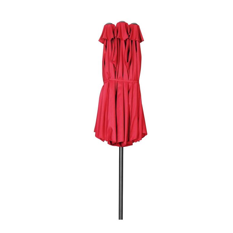 Autlaycil 13Ft Retangle Patio Umbrella Extra-Large Outdoor Umbrella No Base
