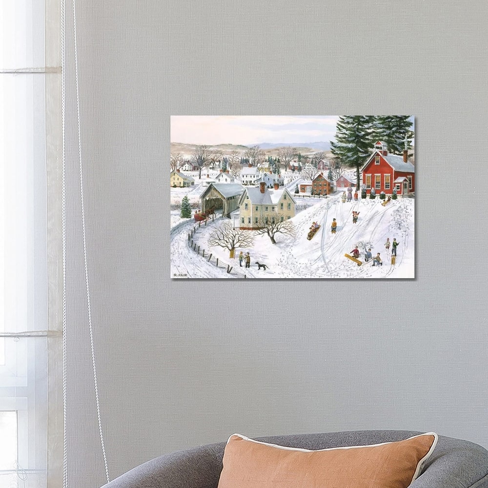 iCanvas "Winter Recess" by Bob Fair Canvas Print