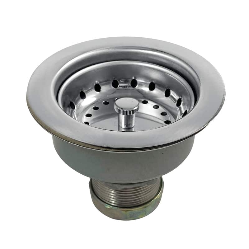 Tacoma Snap-N-Tite Sink Basket Strainer - Stainless Steel