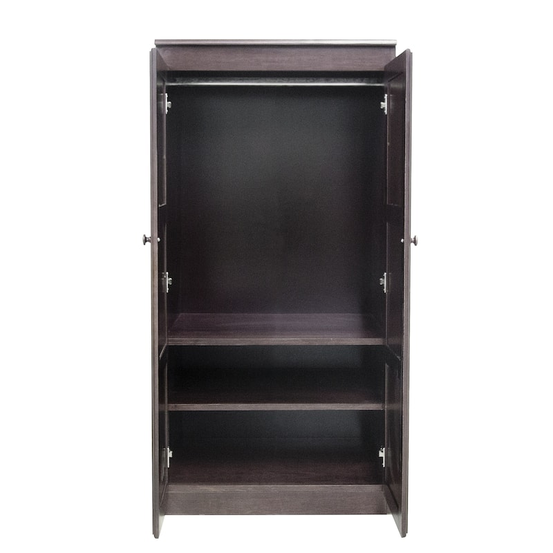 Concepts in Wood Armoire Wardrobe Closet, 5 ft Tall