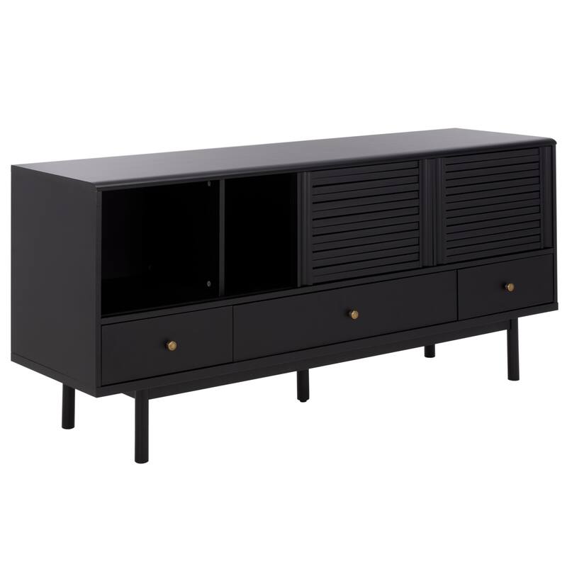 SAFAVIEH Home Adrin 3 Drawer Sideboard - 63"W x 17"D x 29"H