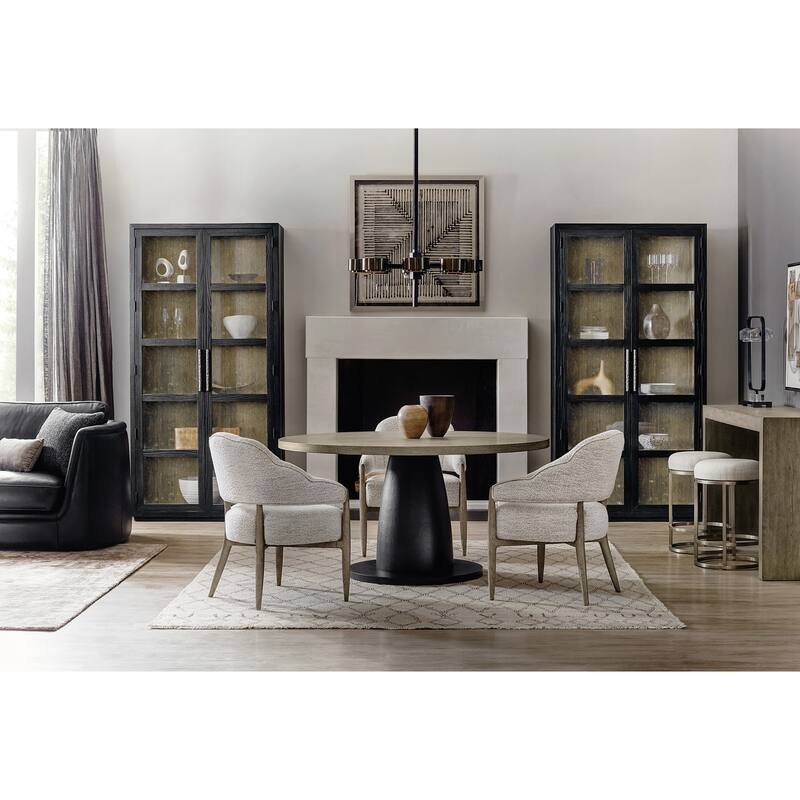 Linville Falls Blue Ridge 60in Round Dining Table - 60"x30"x60"