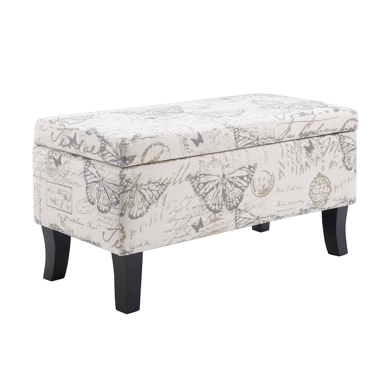 Storage Ottoman - Space-Saving Design with Seating, Storage Compartment, and Contemporary Look for Any Room