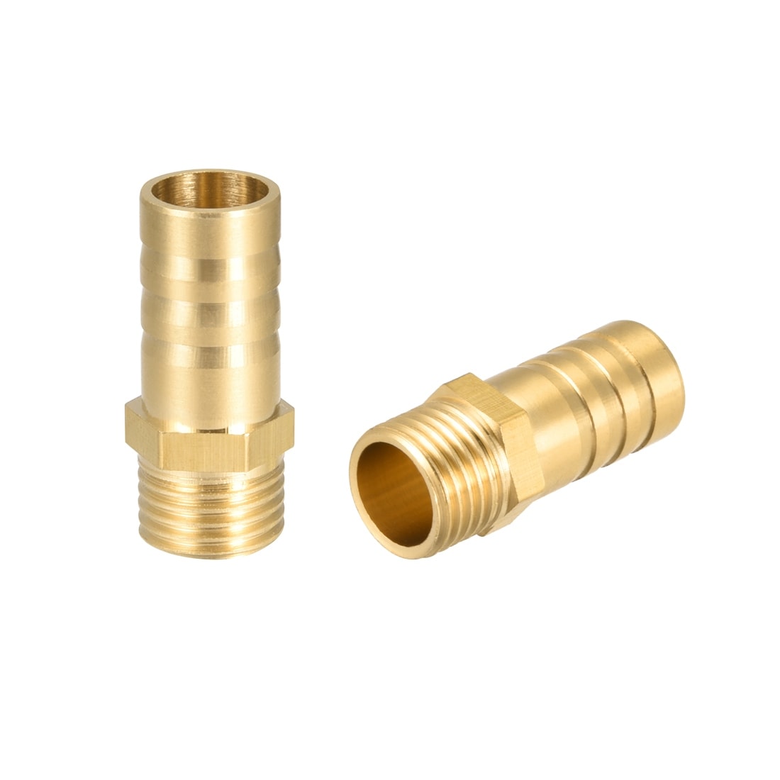 Details about / Brass Barb Hose Fitting Connector Adapter 6mm Barbed x G3//8 Male Pipe 12pcs