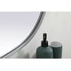 preview thumbnail 6 of 9, Elegant Lighting MR2B3040 Brynn 30" W x 40" H Modern Oval Bathroom