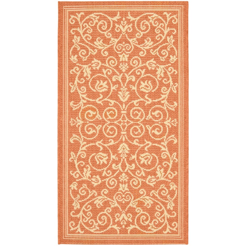 SAFAVIEH Courtyard Clarine Indoor/ Outdoor Waterproof Patio Backyard Rug