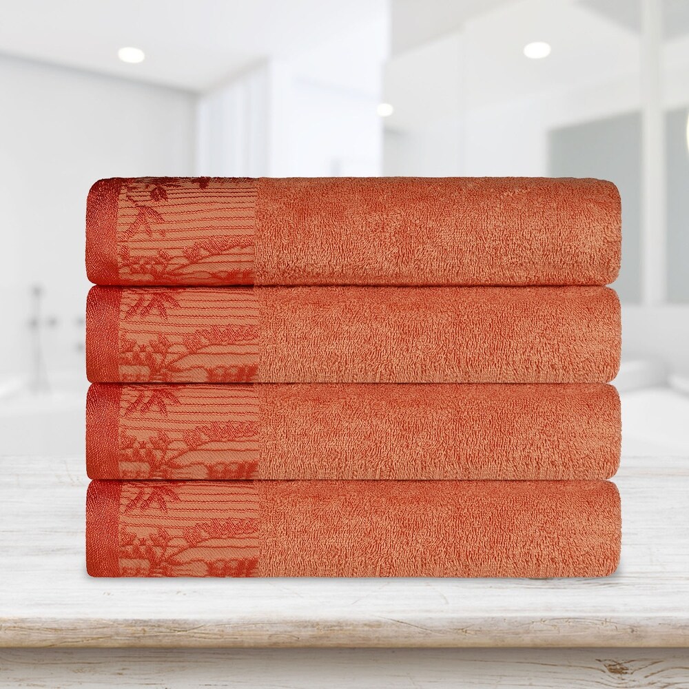 Burnt orange towel 2025 set