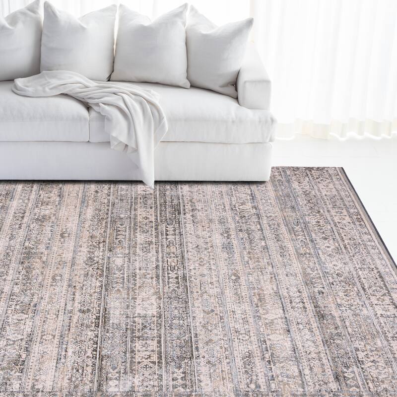 SAFAVIEH Lauren Ralph Lauren Tsunemi Vintage Rug - 8' x 10' - Ivory/Navy