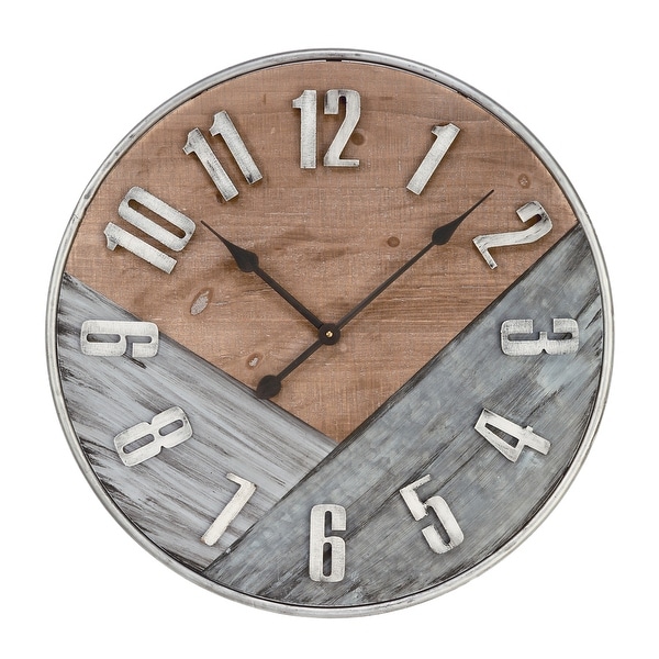 Rustic Wall Clock - 23.75. Opens flyout.