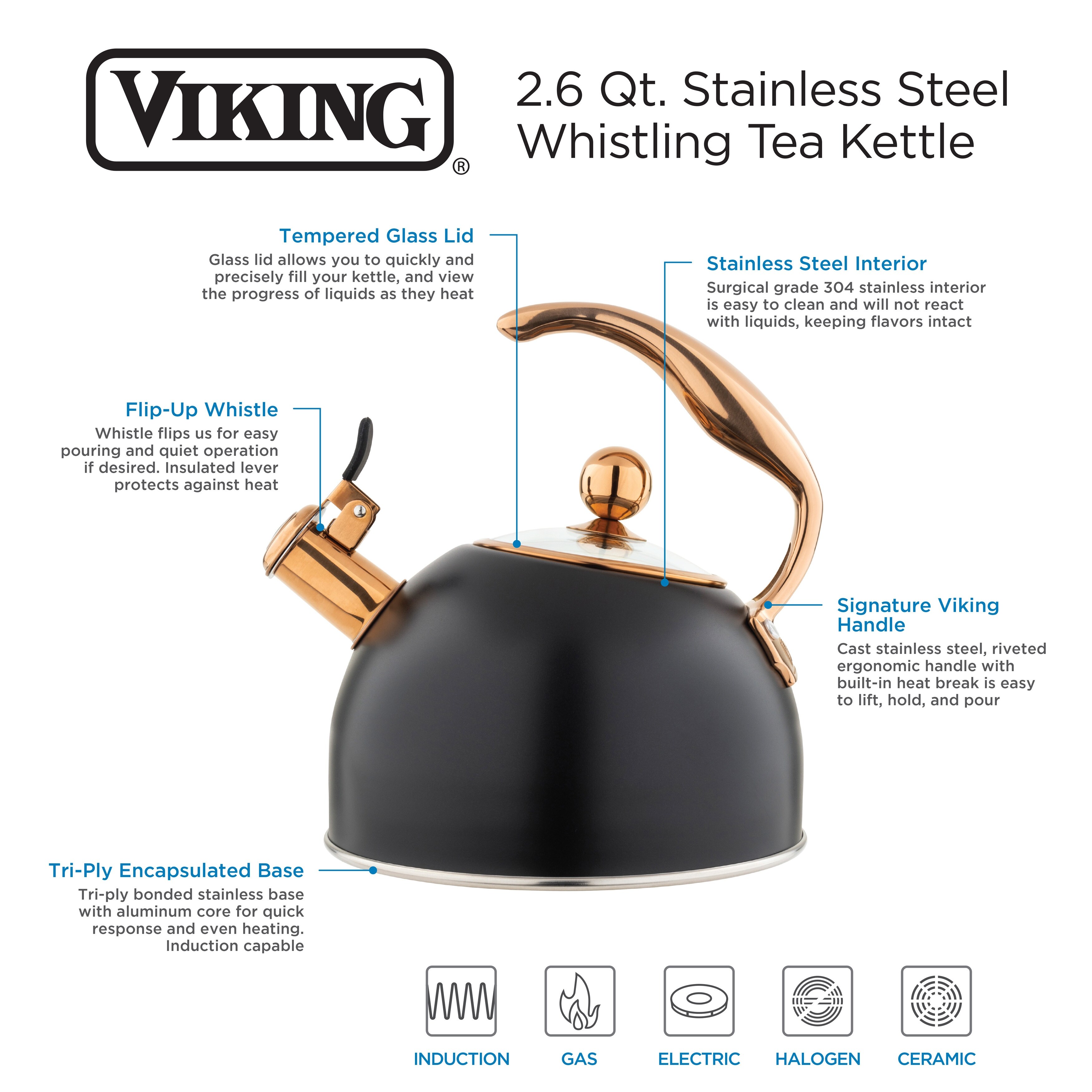 Copper new arrivals gas kettle