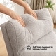 preview thumbnail 124 of 171, HOMYKA 28" Wide Rocking Chair for Nursery with Solid Wood Leg