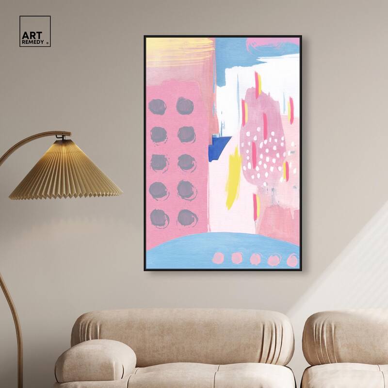 Doll Memories - Pretty blue Canvas by Art Remedy
