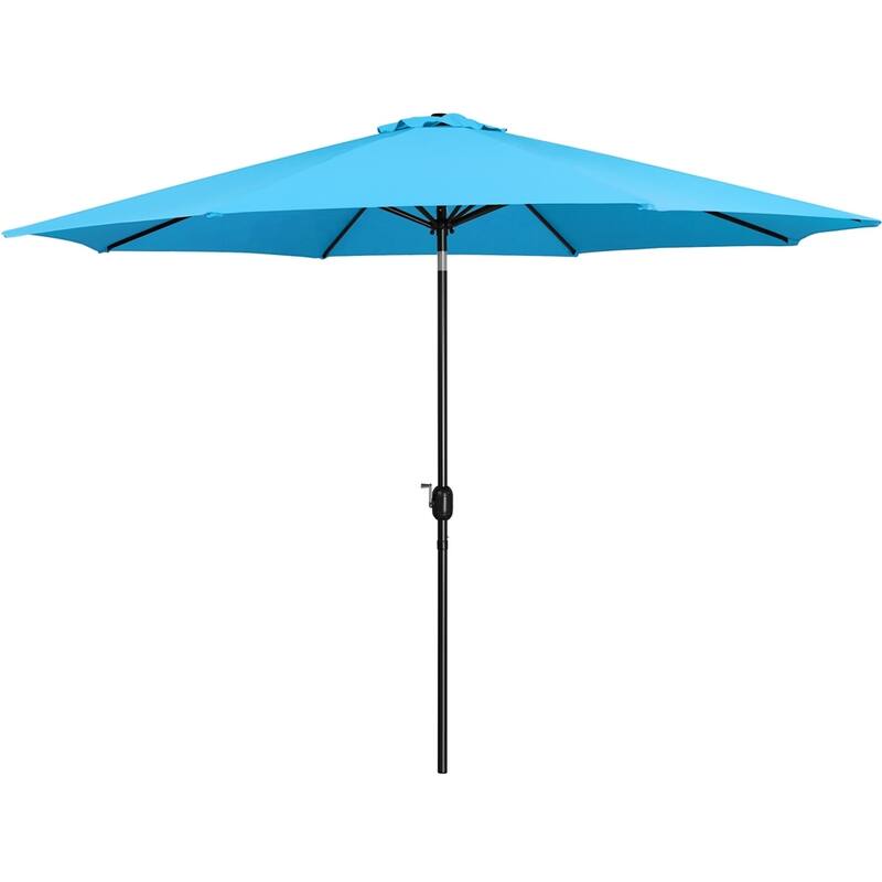 Yaheetech 11FT Patio Umbrella Market Umbrella for Outdoors - Sky Blue