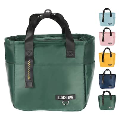 Insulated Lunch Bag Reusable Thermal Lunch Box Leakproof Cooler Bag