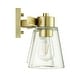 preview thumbnail 32 of 32, Prominence Home Fairendale, Vanity Light, Soft Gold - Soft Gold