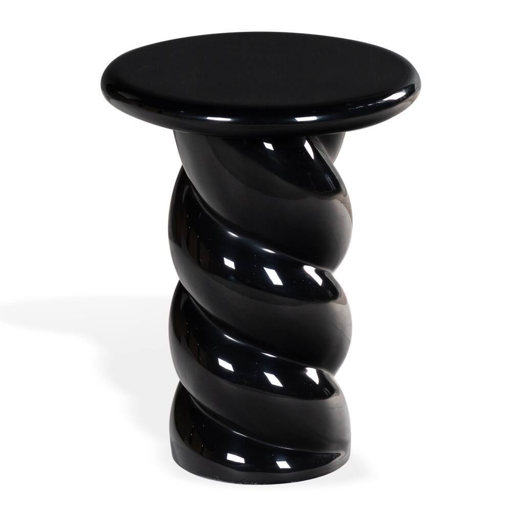 SAFAVIEH Couture Noelly Concrete Accent Table - 14"W x 14"D x 18"H