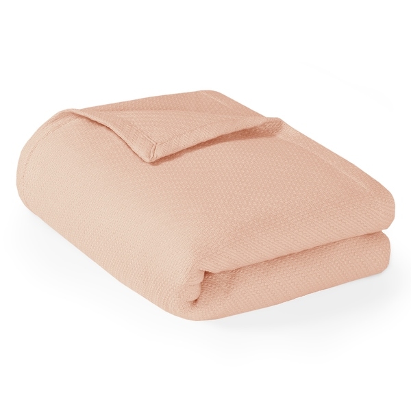 Madison Park Liquid Solid Colored Woven Cotton Blanket On Sale