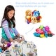 preview thumbnail 22 of 187, Kids Bean Bag Chair Cover Stuffed Animal Storage or Toy Organizer