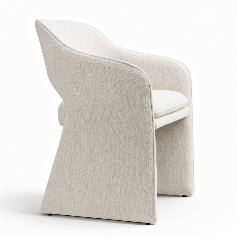 Upholstered Fabric Dining Armchair (Set of 2)