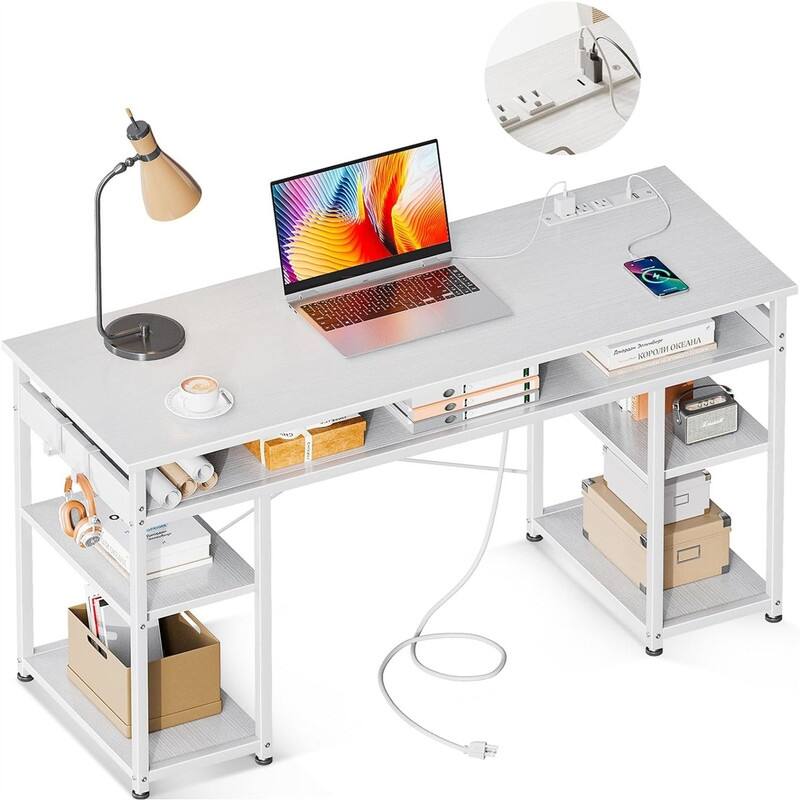 Small Computer Desk - White