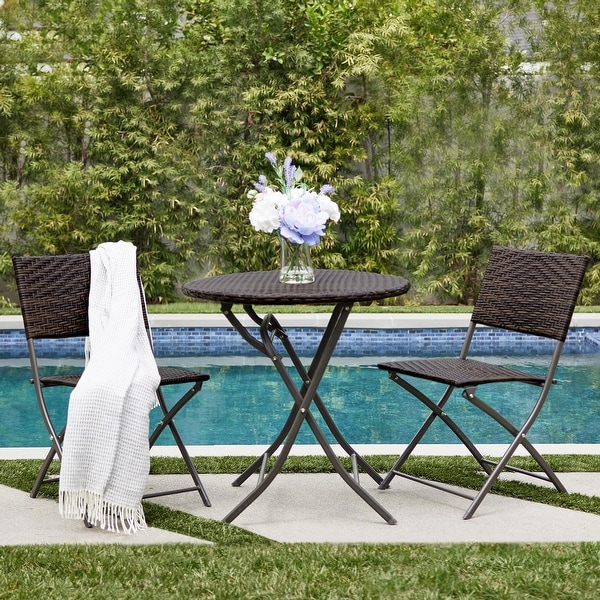 Wicker folding chairs deals bed bath and beyond