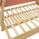 preview thumbnail 18 of 23, Twin Size Pine Wood Stretchable Bed Frames with Vaulted Roof for Kids, Teens, Boys or Girls-No Box Spring Needed