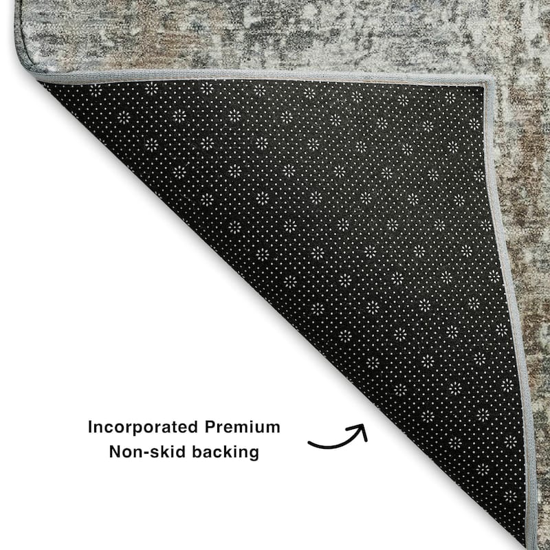 Premium Washable Super Soft Abstract Mayfield Rug
