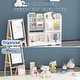 preview thumbnail 2 of 9, Kids Bookshelf and Toy Organizer, 3 Tier Bookshelf for Kids, Fabric Toddler Bookcase Book Shelf for Kids Rooms
