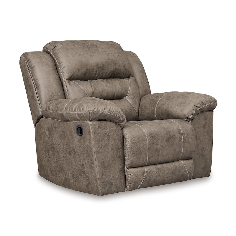 Stoneland Contemporary Rocker Recliner Fossil - Camel