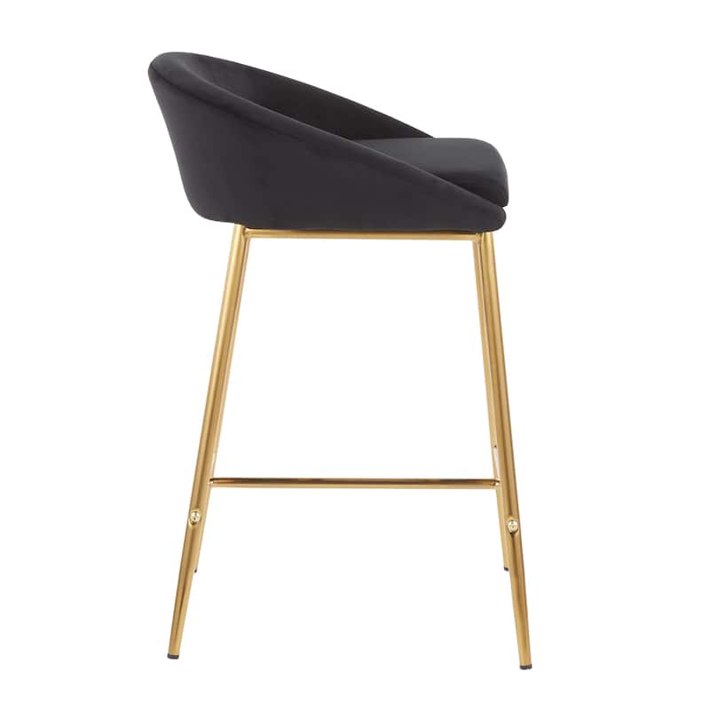 Silver Orchid Livesey 26-inch Glam Counter Stool (Set of 2)