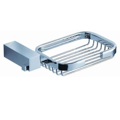 Fresca Ottimo Wall Mounted Rectangular Soap Basket - Chrome
