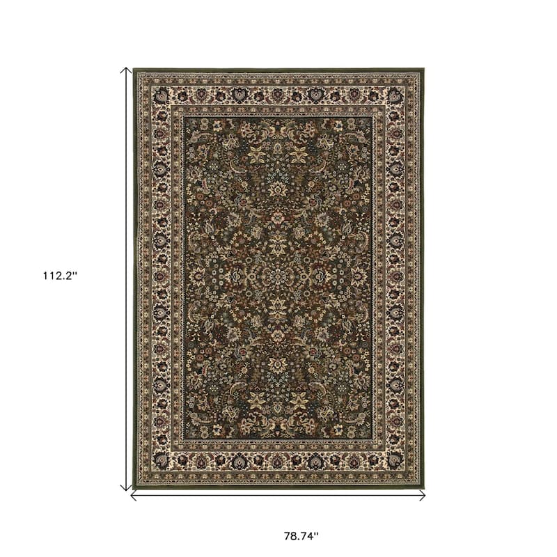 HomeRoots Oriental Traditional Runner Area Rug