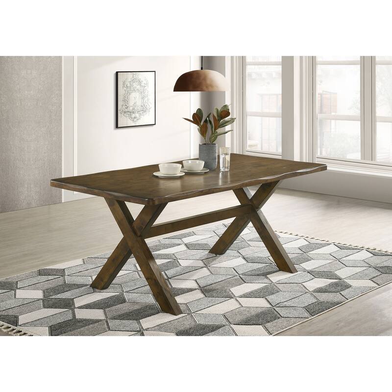 Alston Rectangular 71-inch Dining Table Knotty Nutmeg