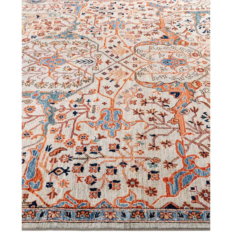 Serapi One-of-a-Kind Hand-Knotted Area Rug - Beige - 7' 11" x 9' 11"