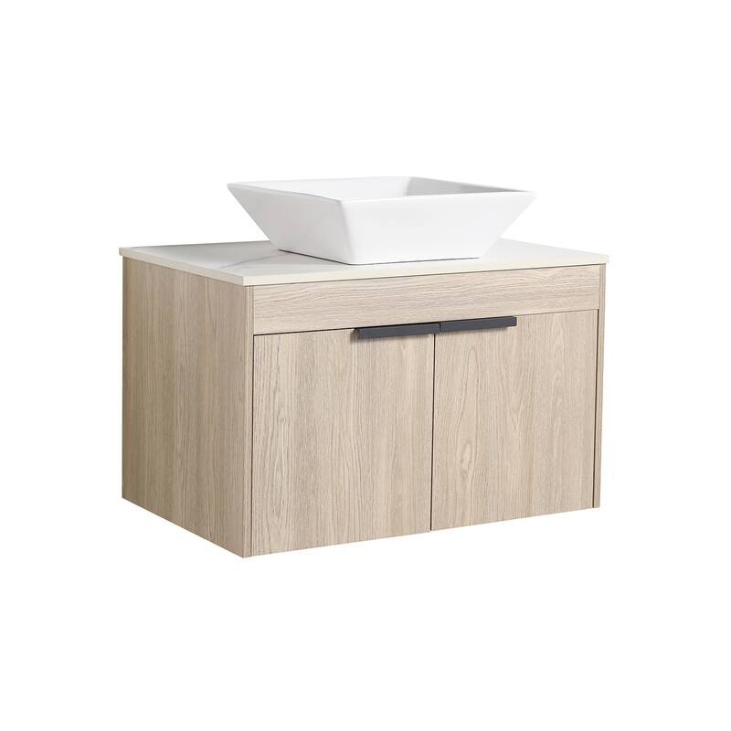 Topcraft Wall Mounted Bathroom Vanity with Sink