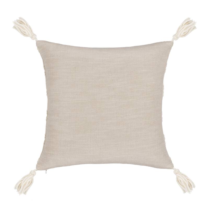Villa by Classic Home York Wool Fabric Throw Pillow