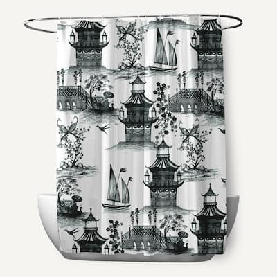 China Old Shower Curtain