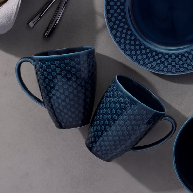 Kikko Set of 4 Mugs, 16 oz.