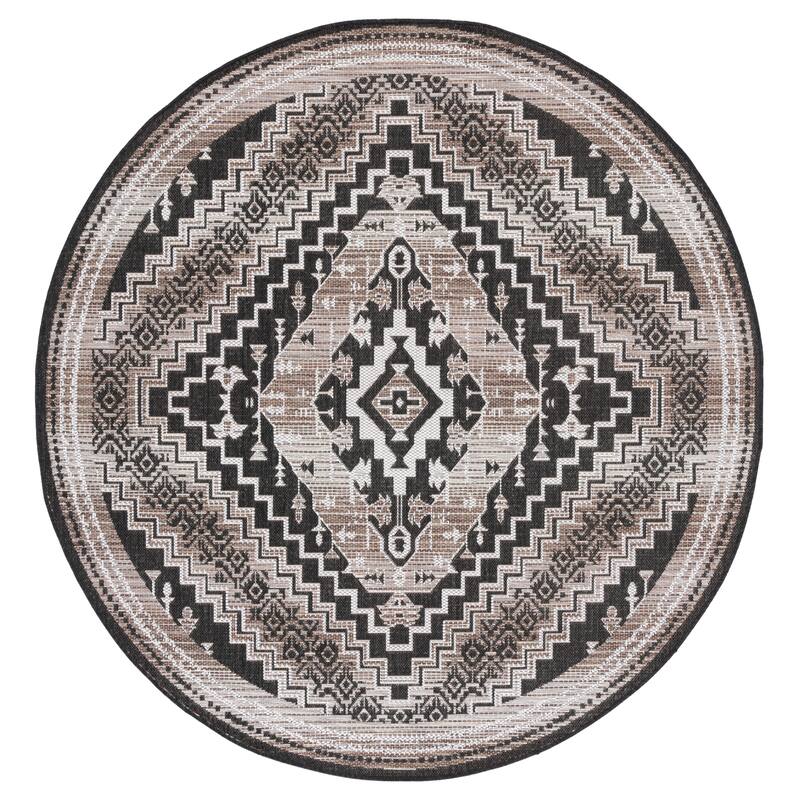 SAFAVIEH Havana Voske Indoor/ Outdoor Waterproof Geometric Rug