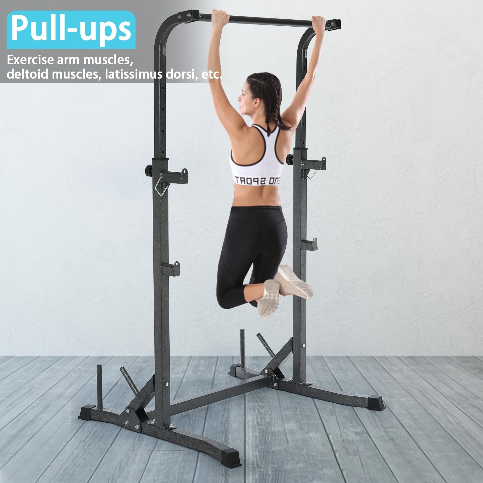 Squat Rack Bench Press Household Multifunctional Pull--Ups Barbell