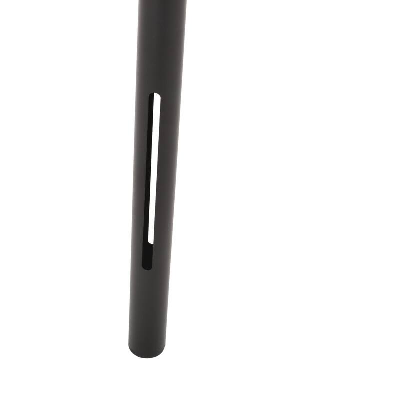 Industrial Iron Pipe King Size Headboard with Black Finish - Stylish Bedroom Accent