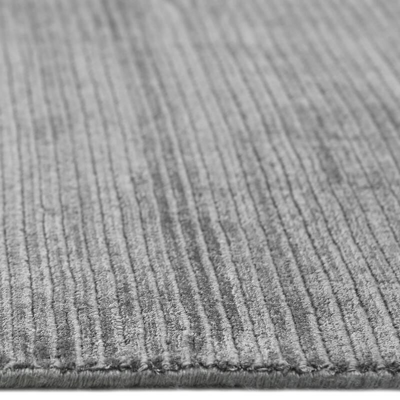 Overton Handmade Modern Contemporary Solid Area Rug