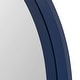 preview thumbnail 82 of 97, Kate and Laurel Travis Round Wood Accent Wall Mirror