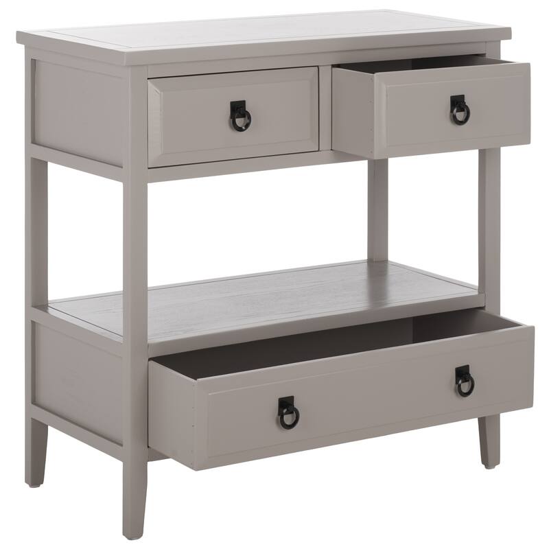 SAFAVIEH Jelica Black Storage Sideboard - 32" x 15" x 32.1" - 32Wx15Dx32H