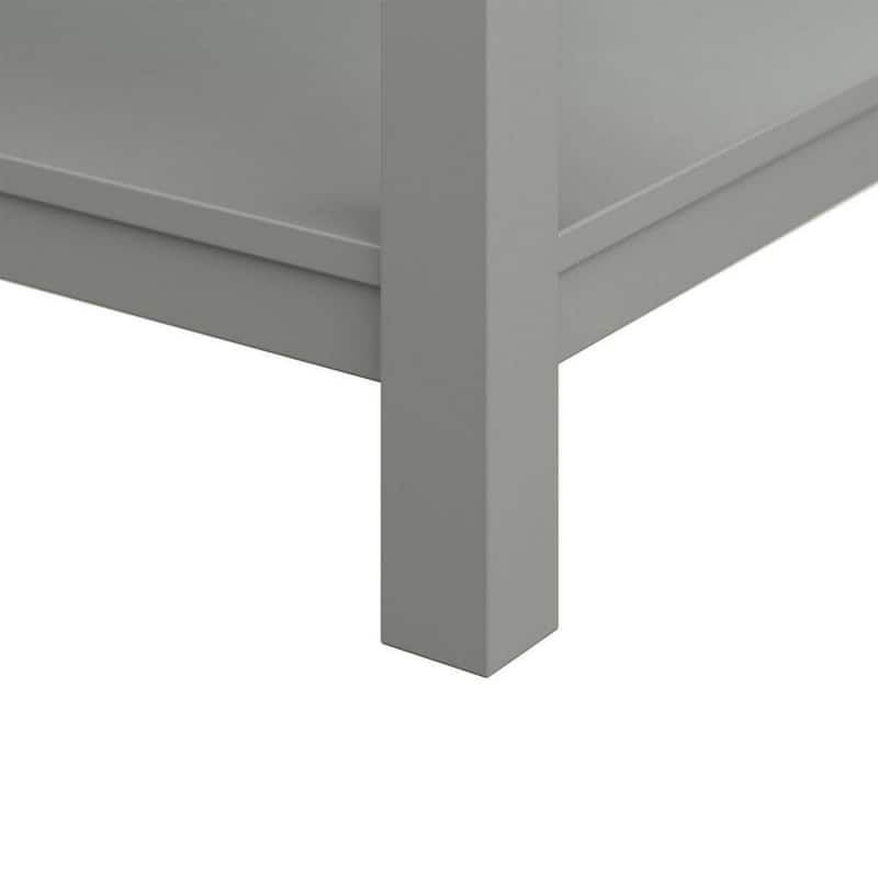 Furniture of America Anya 61" Double Bathroom Vanity with White Carrera Marble Top and Undermount Sink