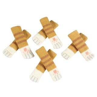 Shop Clever Idiots Cat Paw Furniture Leg Socks Floor Protectors
