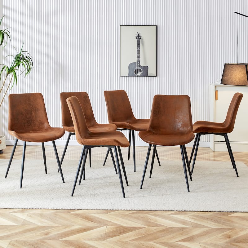 Dining Chair,Curved Widened Cushion Design for Comfort